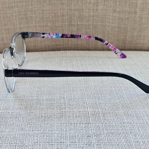 Lulu Guinness Women Glasses Frame Black Tone Eyeglasses Frame only main image 10